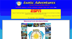 Desktop Screenshot of exoticadventuresbahamas.com